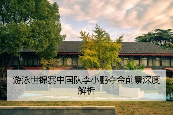 游泳世锦赛中国队李小鹏夺金前景深度解析